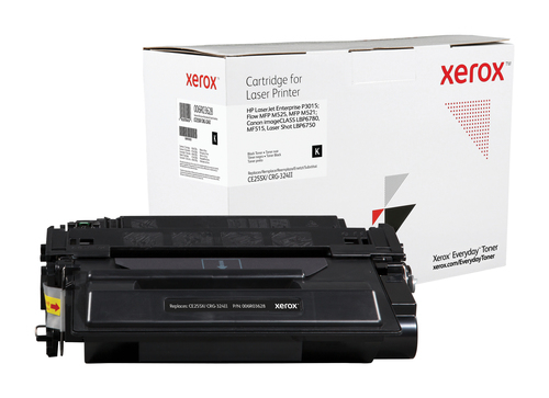 HIGH YIELD BLACK TONER CARTRIDGE LIKE HP 55X FOR  MSD NS SUPL