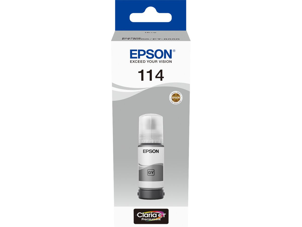 EPSON Tintenbehälter 114 grau T07B540 EcoTank ET-8500 6200 Seiten