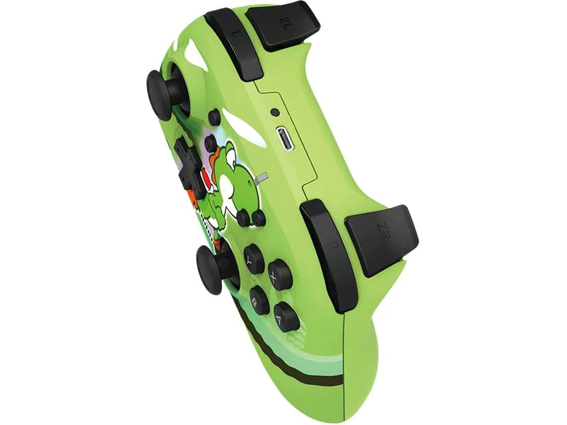 Hori Controller Wireless Horipad Yoshi, Verbindungsmöglichkeiten: Bluetooth, Plattform: Nintendo Switch, Controller Typ: Gamepad, Detailfarbe: Grün