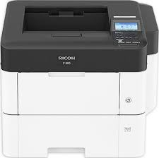 Ricoh 800, Schwarzweiss Laser Drucker, A4, 55 Seiten pro Minute, Drucken, Scannen, Duplex und WLAN