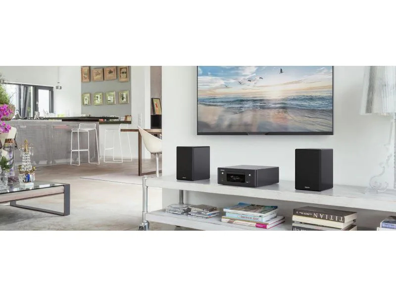 Denon Micro-HiFi Anlage CEOL N10 Weiss, Radio Tuner: FM, Internetradio, AM, Farbe: Weiss, Lautsprecher Kategorie: Regallautsprecher, Verbindungsmöglichkeiten: Kopfhörer 3.5mm Klinke, AirPlay 2, Wi-Fi Sharing, Bluetooth, WLAN, Ausstattung: Tidal, Bluetoo