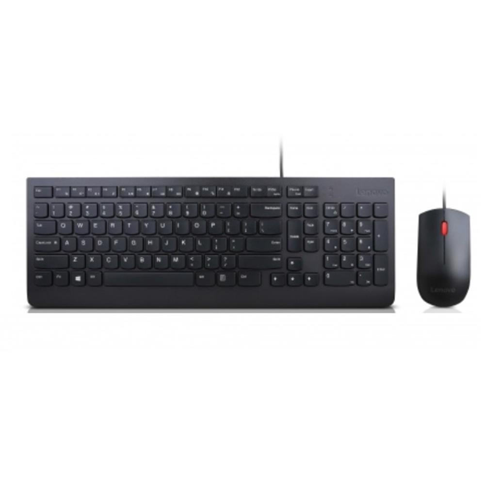 Lenovo Essential Wired Keyboard and Mouse Combo - Czech