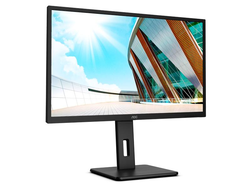 32'' IPS Monitor, 2560x1440, 75Hz, DisplayPort, 2x HDMI, 4x USB 3.2, 4ms, Speakers, Pivot