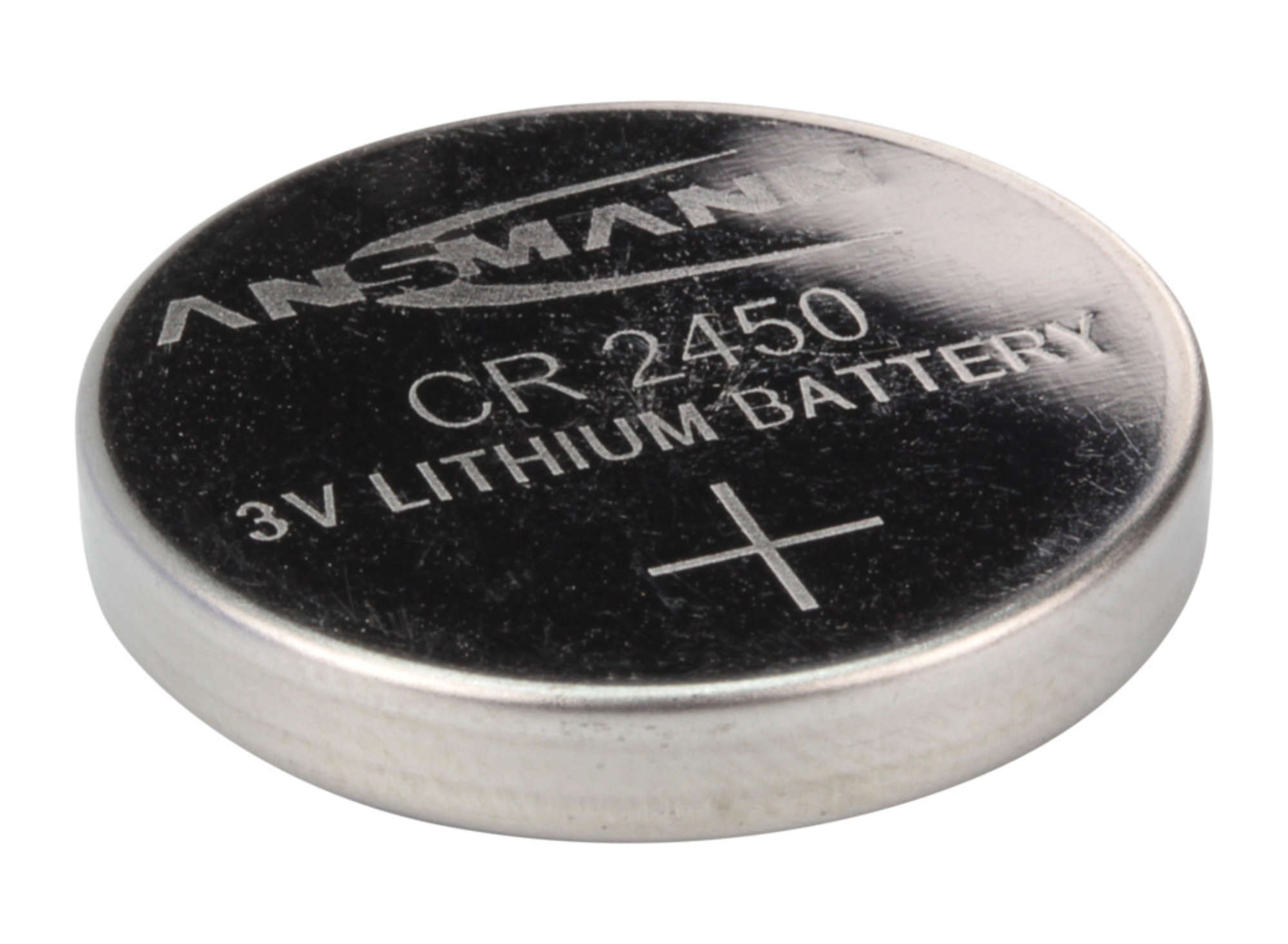 ANSMANN Lithium Knopfzelle CR2450, 1 Stück