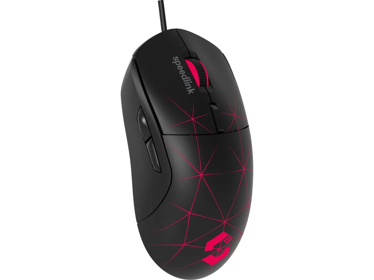 SPEEDLINK CORAX Gaming Mouse, Wired SL-680003-BK Black