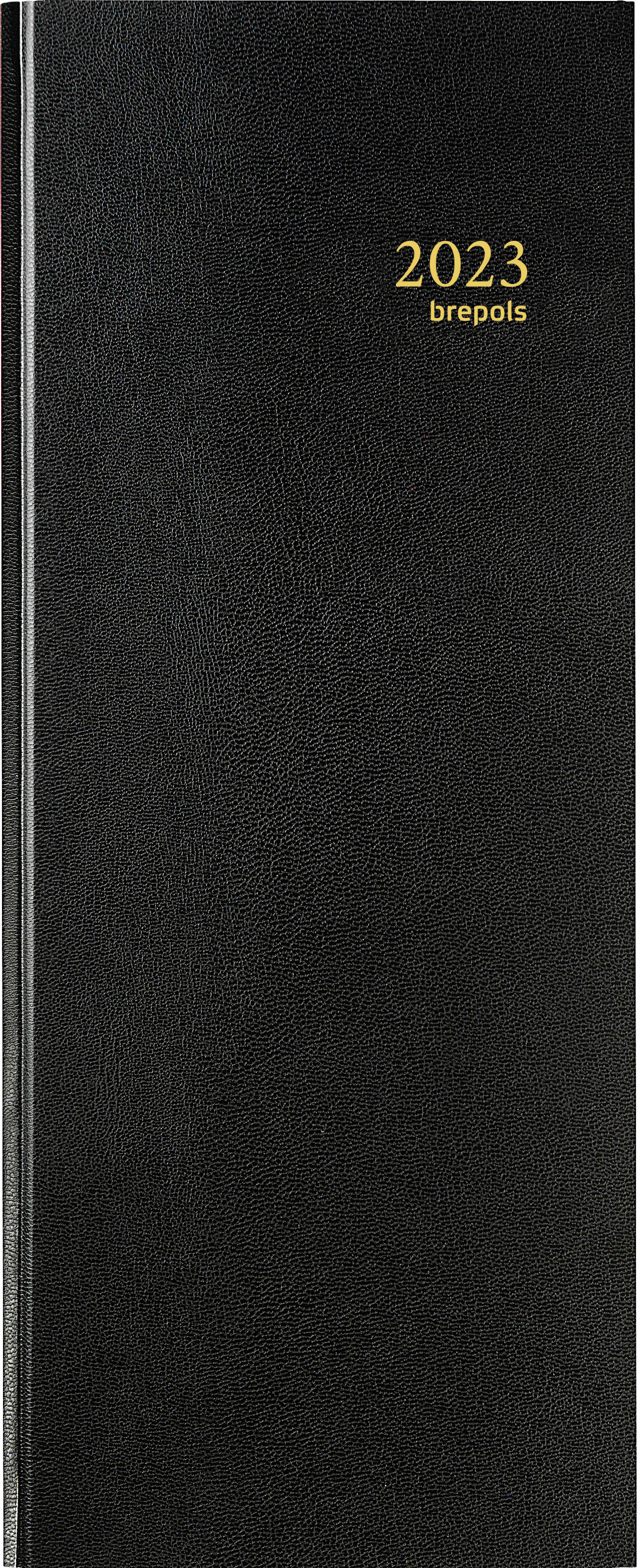 BREPOLS Agenda Jupiter 2 Lima 2023 26.3.0050 schwarz, 1T/2S, 14.3x32x5cm