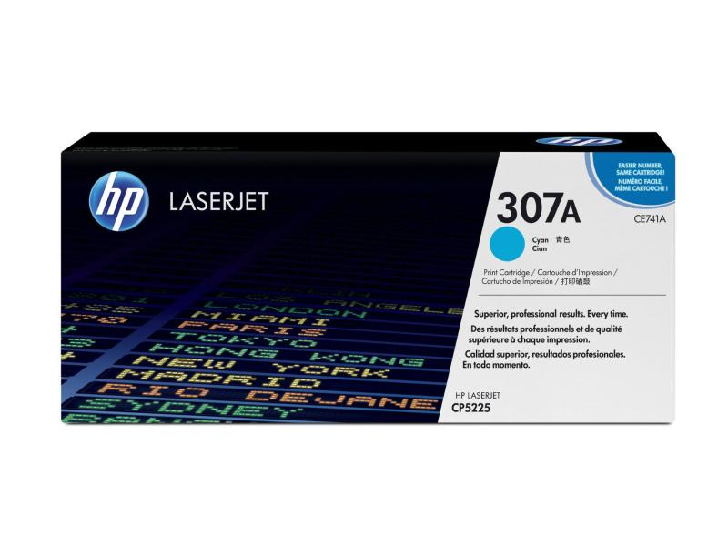 HP Toner-Modul 307A cyan CE741A Color LJ CP5225 7300 Seiten