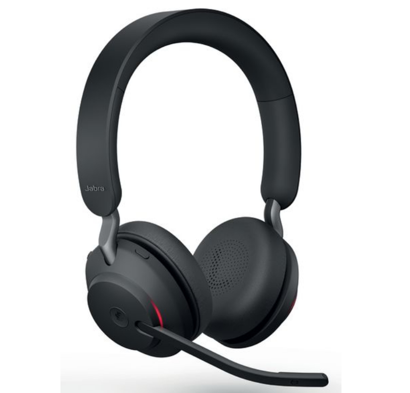 Jabra Headset Evolve2 65 Duo MS Schwarz, USB-A, Ladestation, Ausstattung Mikrofon: Noise Cancelling, Trageweise: Duo, Skype for Business, Verbindung zum Endgerät: Bluetooth; USB, Tragestil: Überkopfbügel, Trageform: On-Ear, Geeignet für: Büro; Home O