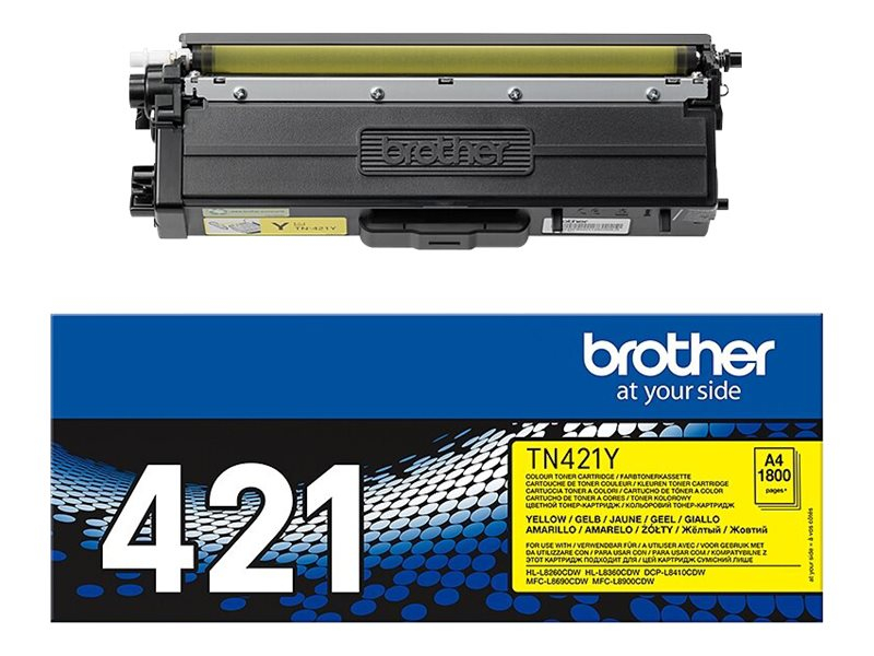 BROTHER Toner yellow TN-421Y HL-L8260CDW 1800 Seiten