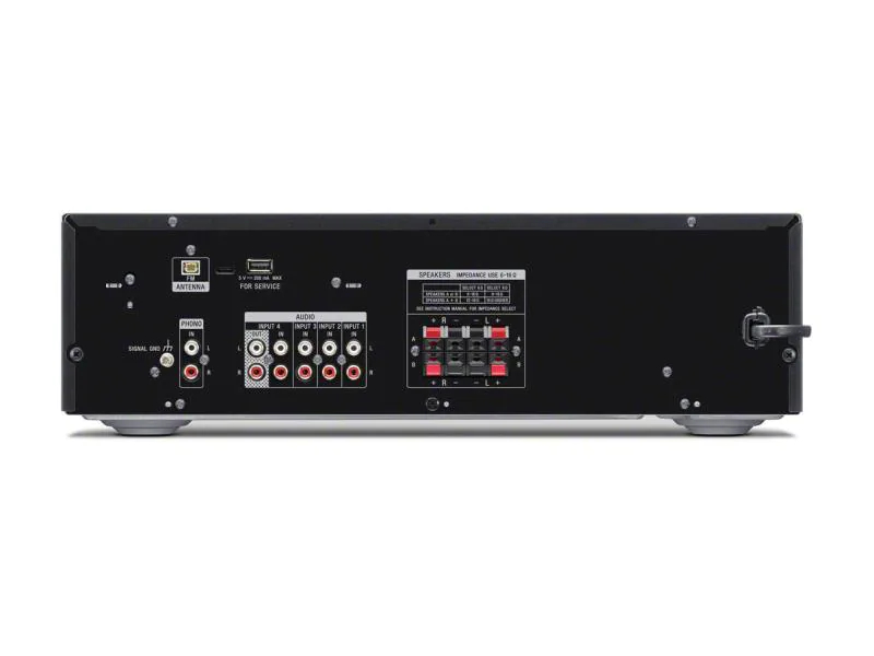 Sony Stereo-Receiver STR-DH190 Schwarz, Leistung pro Kanal: 100 W (8 Ohm, 1 kHz, THD 1 %), Farbe: Schwarz, Leistung pro Kanal: 100 W, Ausstattung: Bluetooth; FM Radio; HiRes-Audio, Audioausgänge: 6.3mm Klinke, Audioeingänge: 4x Lautsprecher; Phono