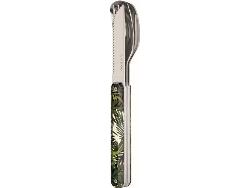 Akinod Outdoor-Besteck-Set Straight Cutlery 12h34, Produkttyp: Besteck-Set, Bewusste Zertifikate: Keine Zertifizierung, Set: Ja, Farbe: Mehrfarbig, Sportart: Reisen, Camping, Outdoor, Trekking