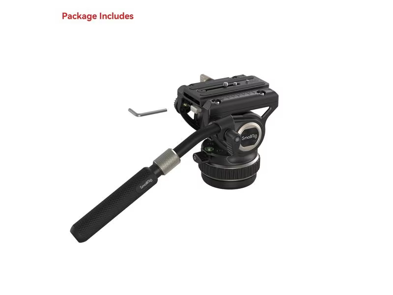 Smallrig Videokopf DH10, Sicherheitszuladung: 8 kg, Kopf-Typ: Videokopf