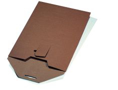 Karton-Versandtaschen | Typ 5 | A4/LL | 295 x 375 mm | 50 Stück Für schweren Inhalt mit Zungenverschluss