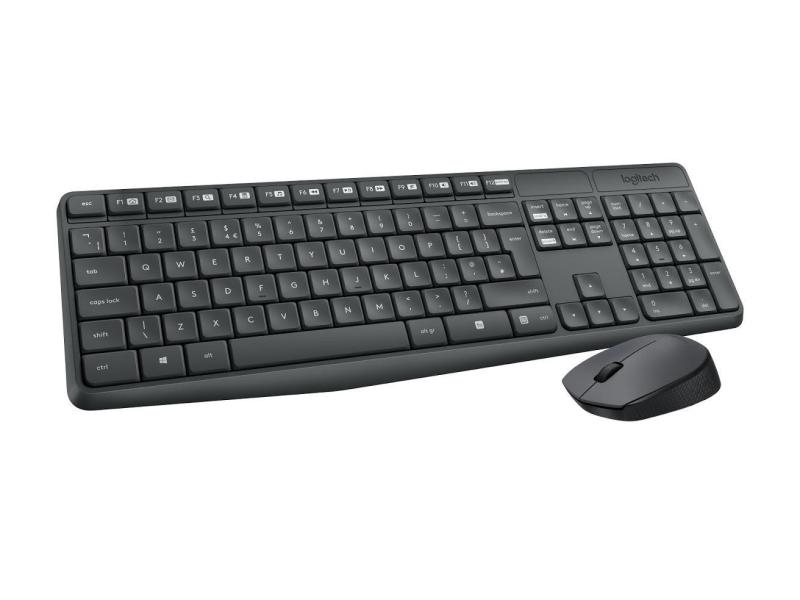 Logitech Wireless Tastatur-Maus-Set MK235 CH-Layout