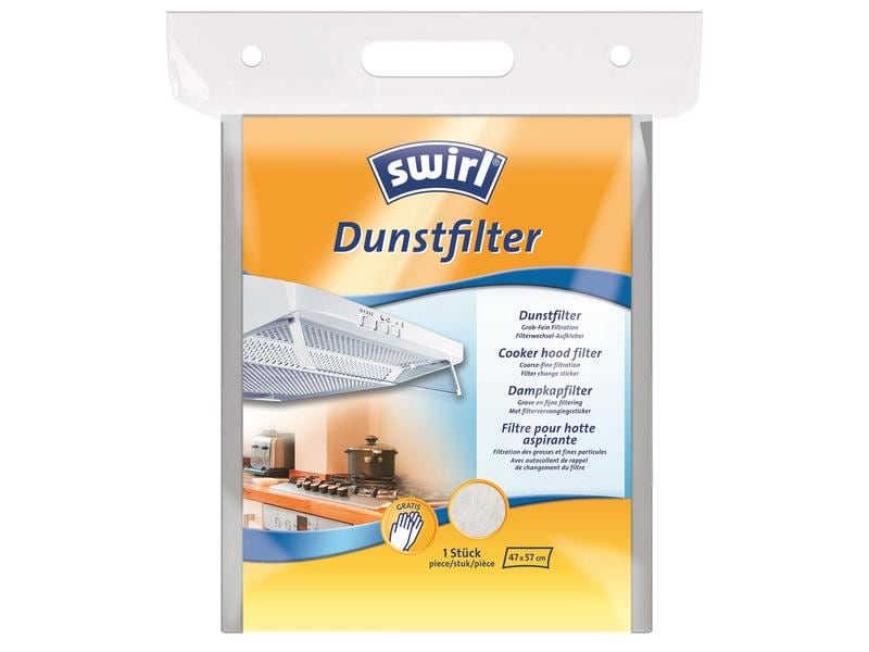 Swirl Dunstfilter 221981 1 Stück, Breite: 470 mm, Länge: 570 mm, Verpackungseinheit: 1 Stück