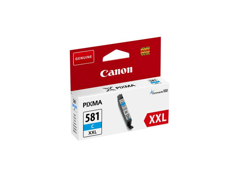 CANON CLI581XXL | C CANON Tintenpatrone mit sehr hoher Reichweite, cyan