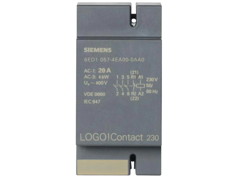 Siemens LOGO! Contact 230 Schaltmodul, Serie: Logo! 8, Versorgungsspannung: 230 V, Produkttyp: Schaltmodul