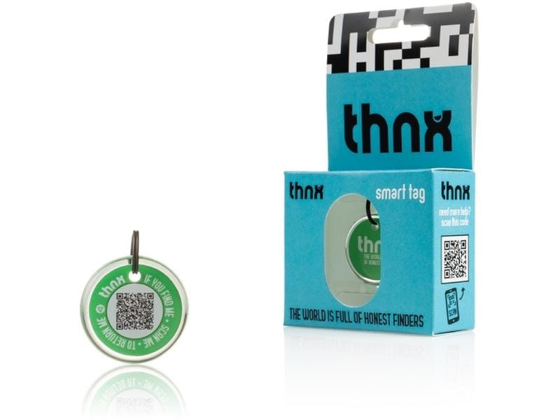 thnxtags thnx tag S Grün, Verbindungsmöglichkeiten: Keine, Verbindungsreichweite Max.: 0 m, System-Kompatibilität: Thnx Tags App