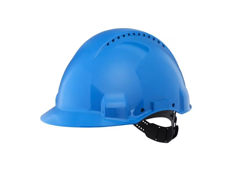 3M Schutzhelm G3000CUV-BB, Grösse: One Size, Zielgruppe: Unisex, Farbe: Blau, Material: ABS, Grössensystem: EU, Grössentyp: Normalgrösse