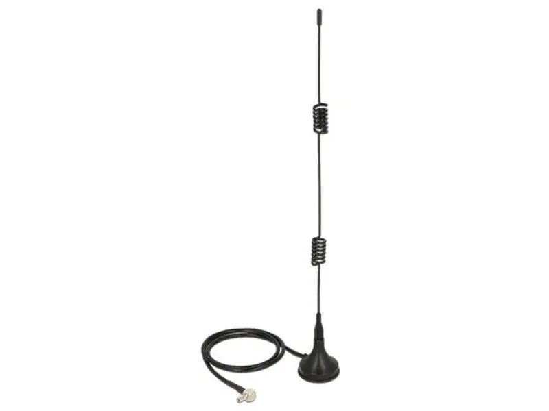 Delock LTE-Antenne TS-9 27 cm 3 dBi, Antennenanschluss: TS-9, Antennengewinn Max.: 3 dBi, Abstrahlcharakteristik: Rundstrahl, Anwendungsbereich Antenne: Indoor, Anwendungszweck Antenne: Bluetooth; DECT; LoRA; LTE/3G/GSM; WLAN; ZigBee/Z-Wave, Frequenzband: