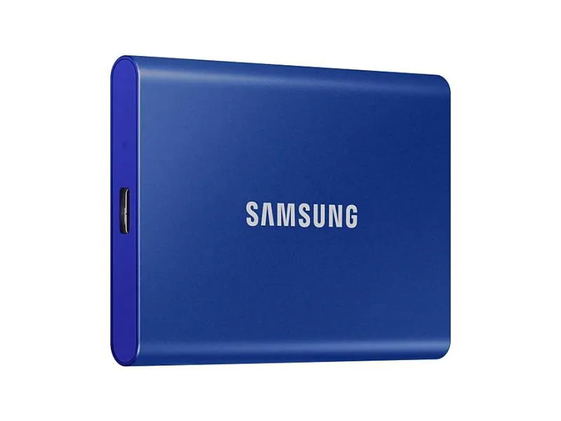 SAMSUNG MEMORY SSD Portable T7 1TB MU-PC1T0H/WW USB 3.1 Gen. 2 Indigo Blue