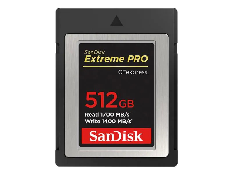 SanDisk CFexpress-Karte Extreme Pro Typ B 512GB, Speicherkapazität: 512 GB