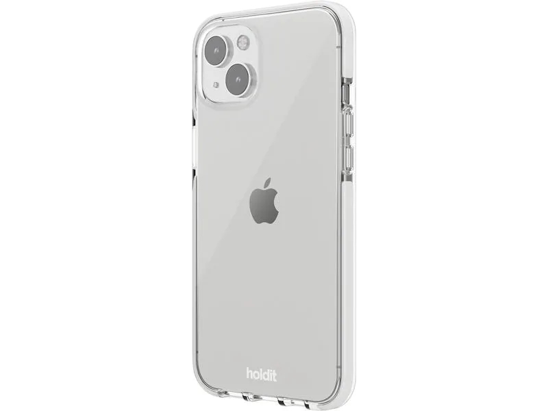 Holdit Back Cover Seethru iPhone 14 Plus Weiss