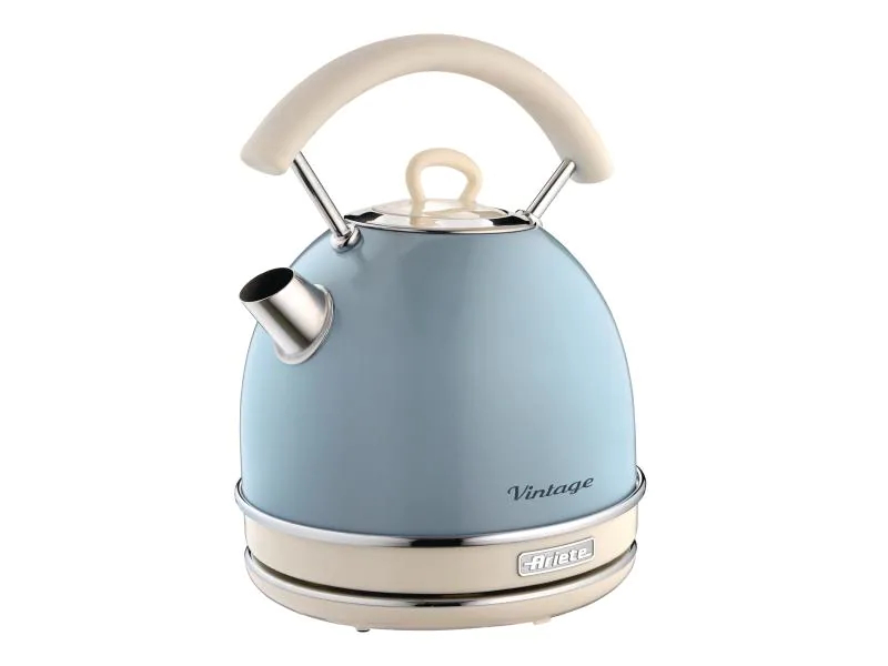 Ariete Tee- und Wasserkocher mit Henkel, Blau, Zubereitungssystem: Teesieb, Farbe: Blau, Positionierung Temperaturanzeige: Keine