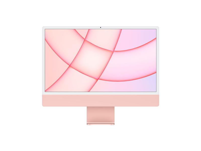 iMac 24-inch with Retina 4.5K display: Apple M1 chip with 8core CPU and 8core GPU, 512GB - Pink