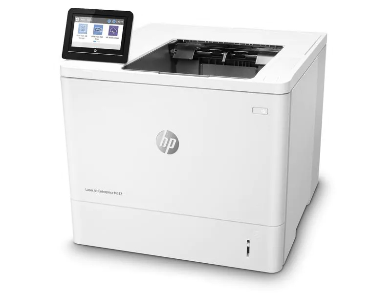 Hewlett-Packard HP LaserJet Enterprise M612dn, Schwarzweiss Laser Drucker, A4, 71 Seiten pro Minute, Drucken, Duplex