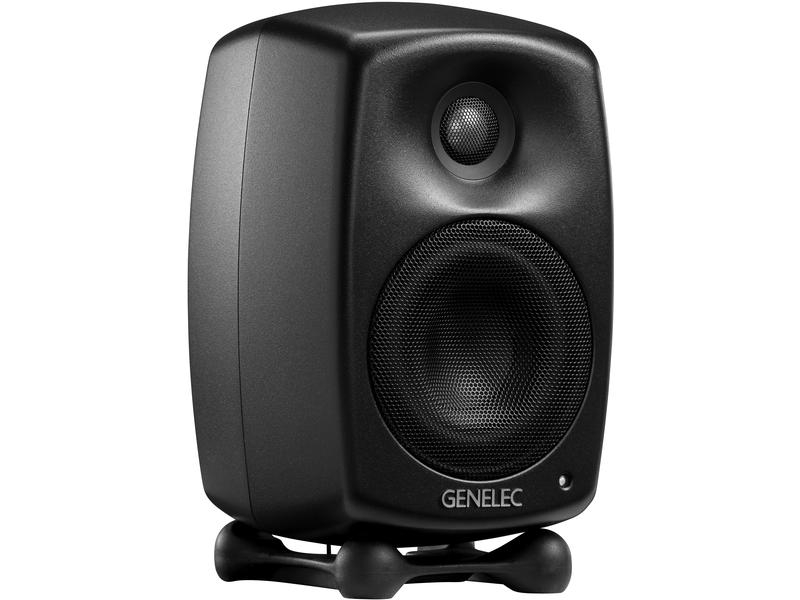 Genelec Studiomonitor G Two ? 50 Watt, Schwarz, Monitor Typ: Nearfield Monitor, Midfield Monitor, Multimedia / Desktop, Lautsprecher Wege: 2-Wege, Lautsprecher Kategorie: Aktiv