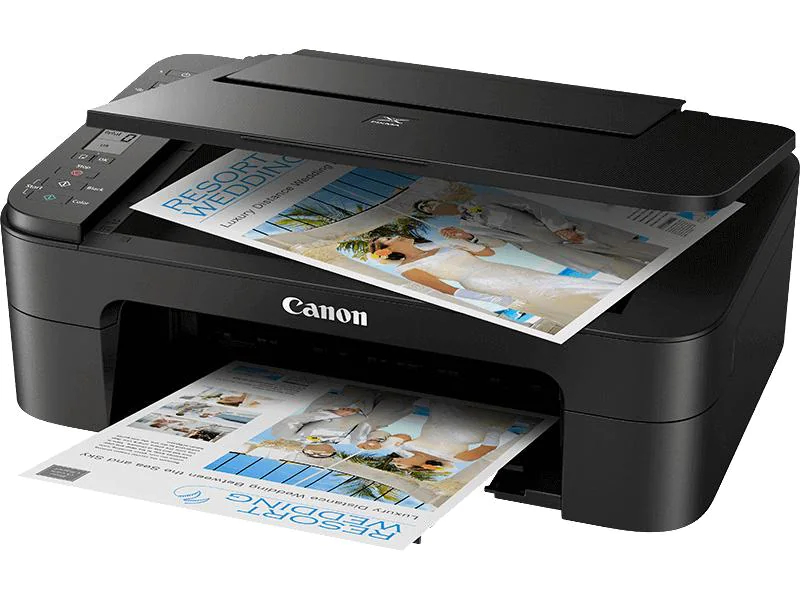 Canon PIXMA TS3350, Farbe Tintenstrahl Drucker, A4, 7.7 Seiten pro Minute, Drucken, Scannen, Kopieren, Duplex und WLAN