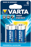 VARTA Alkaline Batterie "High Energy", Baby (C/LR14)