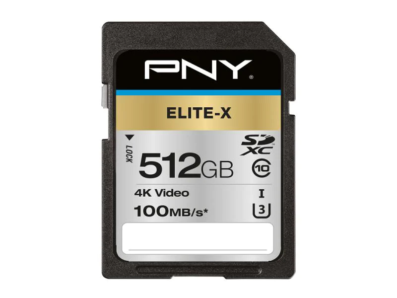 PNY SDXC-Karte Elite-X UHS-I U3 256 GB, Speicherkartentyp: SDXC, Speicherkapazität: 256 GB, Geschwindigkeitsklasse: UHS-I; U3; Class 10, Lesegeschwindigkeit: 100 MB/s, Schreibgeschwindigkeit: 10 MB/s, Speicherkartenadapter: Kein Adapter