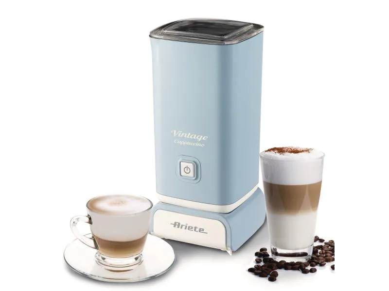 Ariete Milchschäumer Cappuccino Vintage Blau