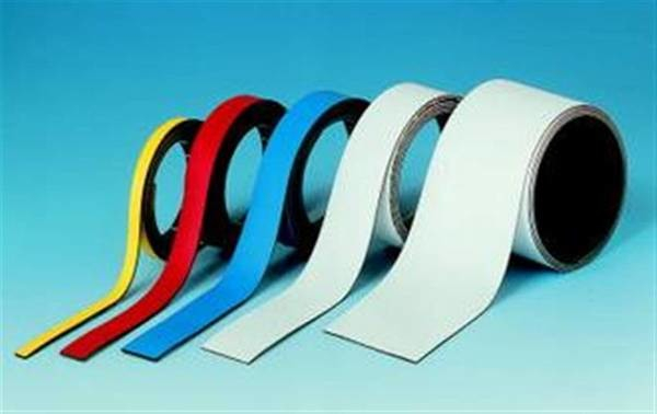 MAGNETOPLAN Magnetoflexband PVC beschicht. 17330 weiss, 10 Stck. 30mmx1m