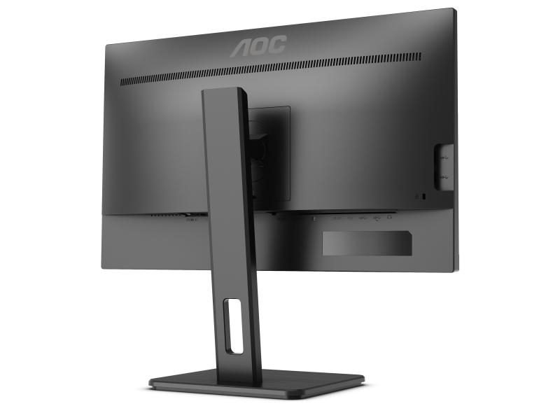 AOC Monitor U27P2, 27 Zoll LED, 3840 x 2160 Pixel, 16:9, DVI VGA HDMI USB, Schwarz