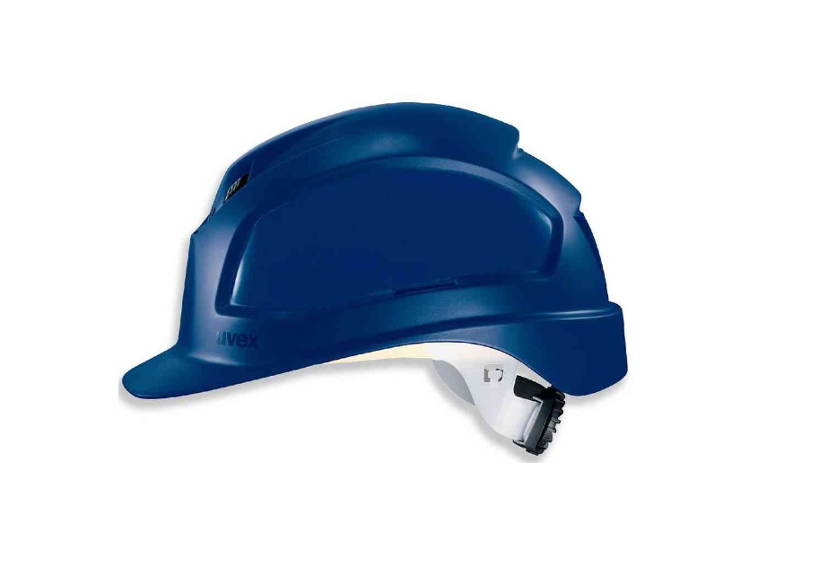 uvex Schutzhelm pheos B-WR, Größe 52-61 cm, blau