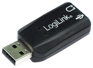LogiLink USB 2.0 Audio Adapter, 5.1 Soundeffekt