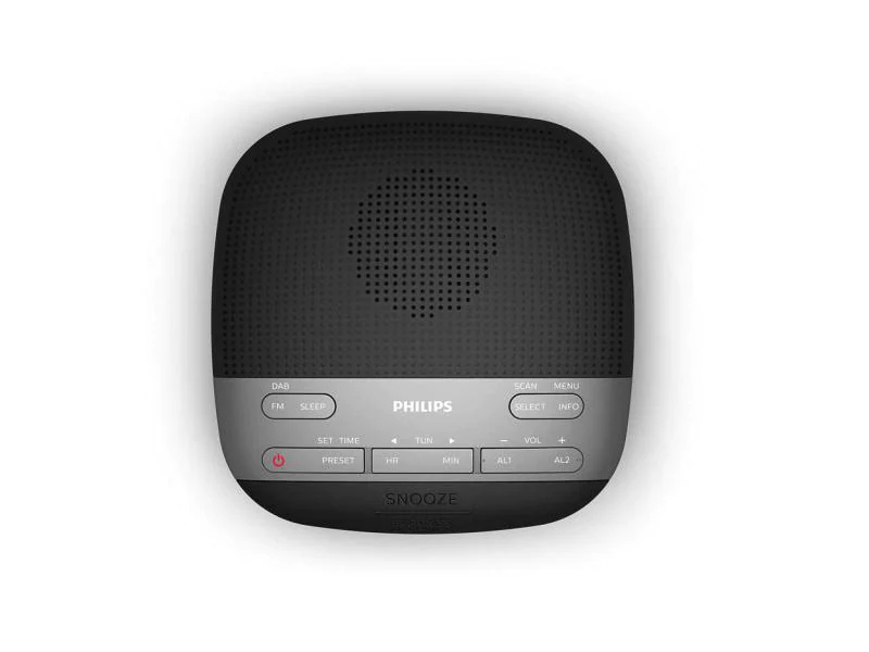 Philips Radiowecker TAR3505/12 Schwarz