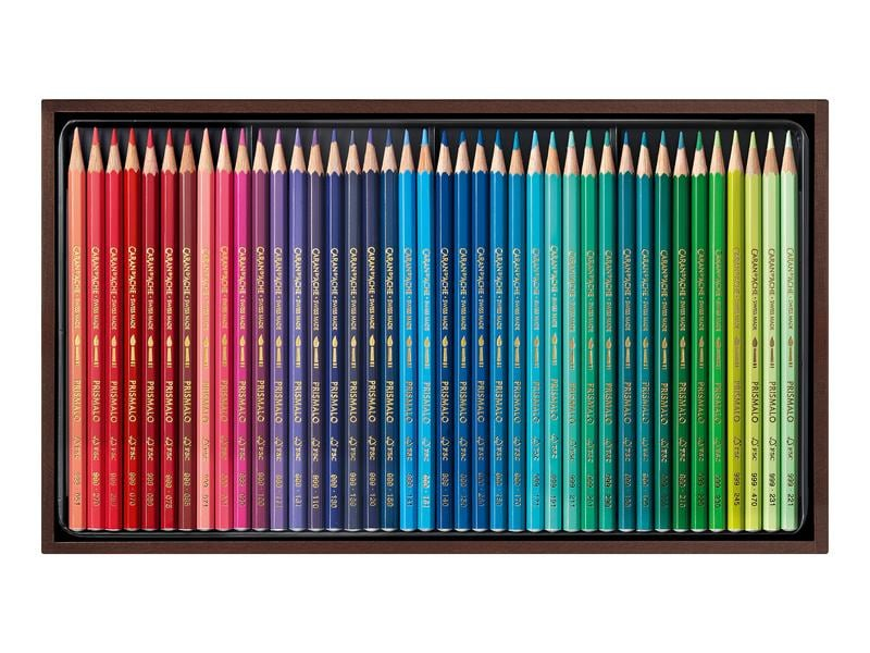 Caran d'Ache Farbstifte Prismalo 80 Stück