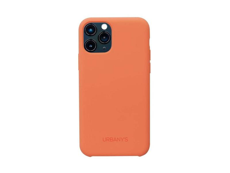 Urbany's Back Cover Sweet Peach Silicone iPhone 12/12 Pro, Fallsicher: Nein, Kompatible Hersteller: Apple, Farbe: Orange, Mobiltelefon Kompatibilität: iPhone 12, iPhone 12 Pro, Material: Silikon, Zusatzfächer: Nein