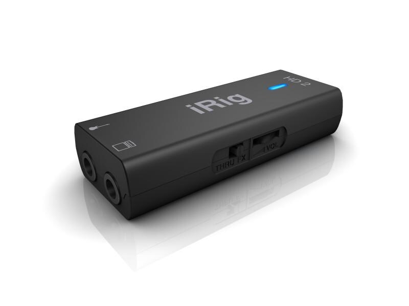 IK Multimedia Audio Interface iRig HD 2, Mic-/Linekanäle: 1, Abtastrate: 96 kHz, Samplingtiefe: 24 bit