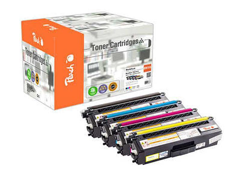 Peach Toner Brother TN-910 MP BK, C, M, Y, Druckleistung Seiten: 4x9000 ×, Toner/Tinte Farbe: Black; Cyan; Magenta; Yellow, Rainbow Kit