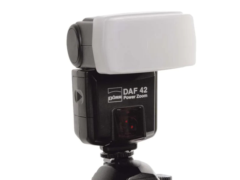 Dörr SLR Soft Diffusor "M" 60x40mm, für Canon 430EX/430EX II, Sony HVL-36AM/42, Pentax AF360FGZ ,