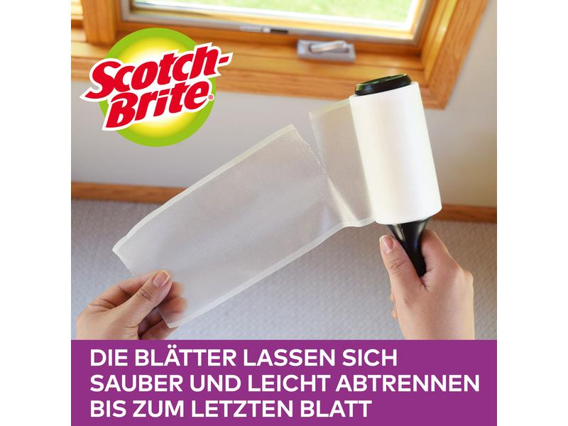 Scotch-Brite Kleiderroller Scotch-Brite Pet 1 Stück, 48 Blatt