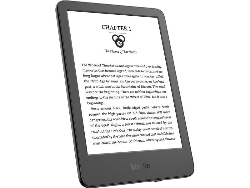Amazon E-Book Reader Kindle Touch (2022) 16 GB Special Offers, Touchscreen: Ja, Verbindungsmöglichkeiten: WLAN (Wi-Fi), USB, Bluetooth, Speicherkapazität total: 16 GB, Bildschirmdiagonale: 6 ", Detailfarbe: Schwarz, Bildschirmtechnologie: E-Ink