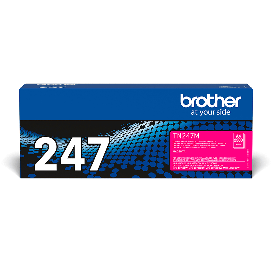 BROTHER Toner HY magenta TN-247M HL-L3210CW 2300 Seiten