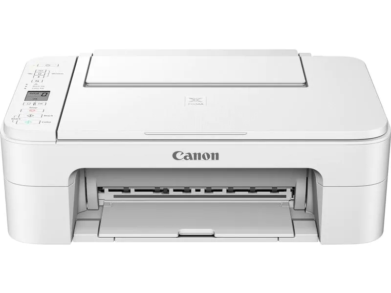 Canon Multifunktionsdrucker PIXMA TS3351, Farbe Tintenstrahl Drucker, A4, 7.7 Seiten pro Minute, Drucken, Scannen, Kopieren, Duplex