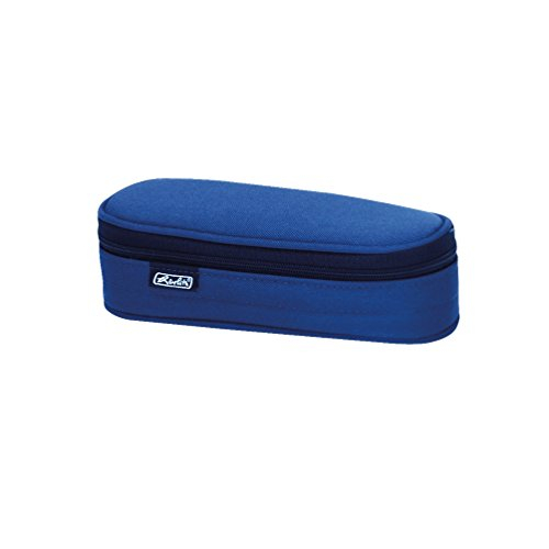 herlitz Schlamper-Etui, aus Nylon, blau